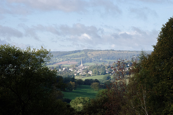 Painswick, from Lord's Wood