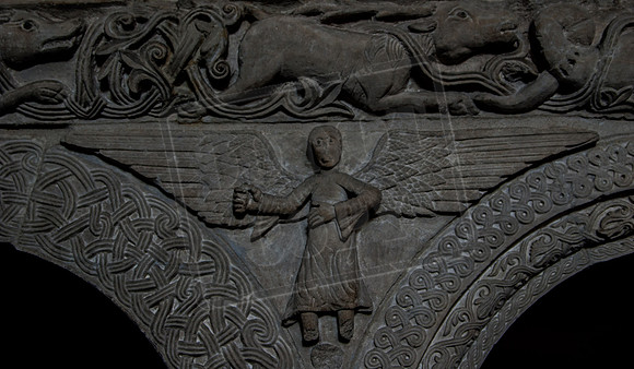 Footless messenger, Sant'Ambrogio, Milan