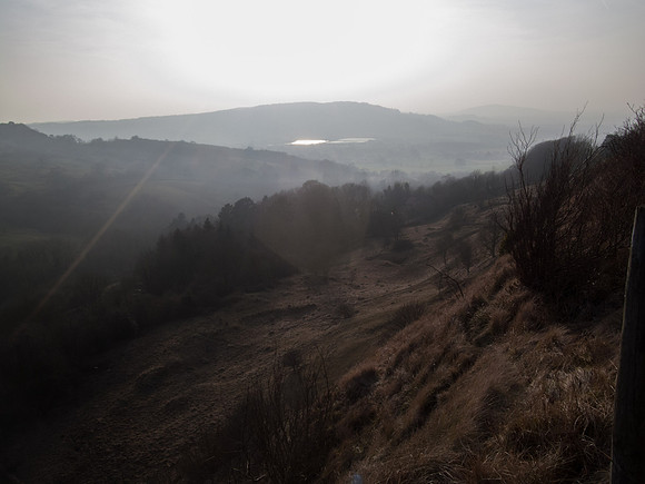 Witcombe Reservoir, from Crickley Hill
