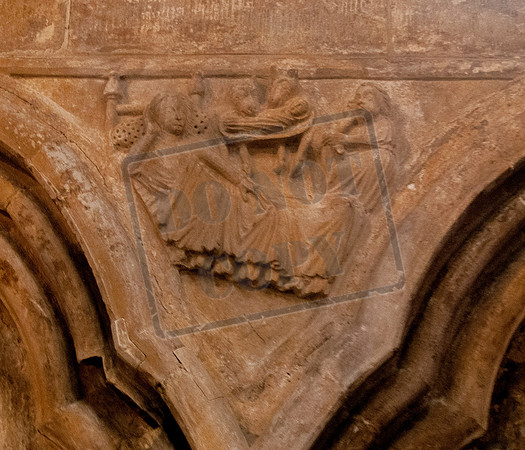 Nativity scene: Worcester Cathedral Lady Chapel