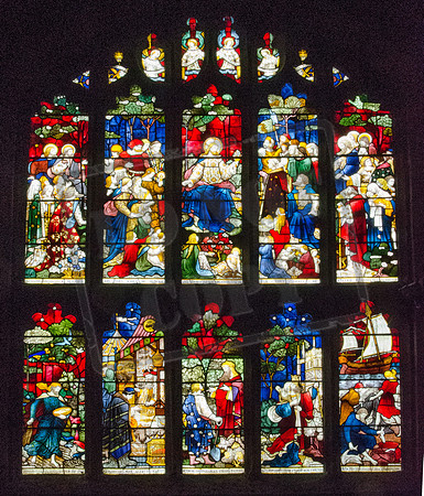 Hardman window in the church of St Mary, Ecclesfield