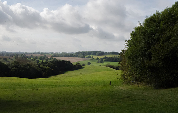 Looking across the valley of the Holy Brook, from near Sudgrove
