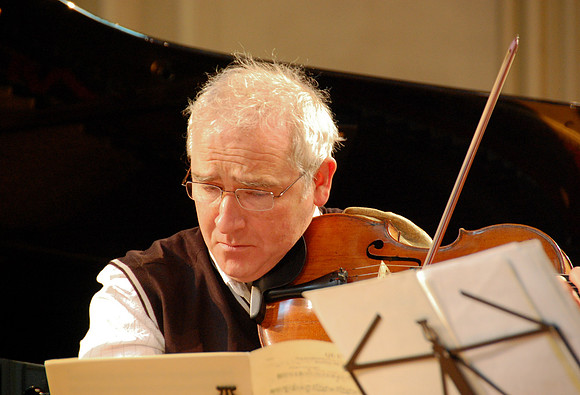 Paul Cassidy, violist of of the Brodsky Quartet
