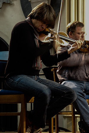 Daniel Rowland, leader of the Brodsky Quartet