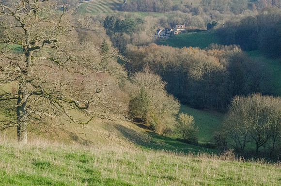 Looking down into the Nailsworth Valley