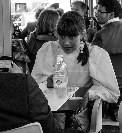 At lunch at Subway, Principe Amedeo, Milan
