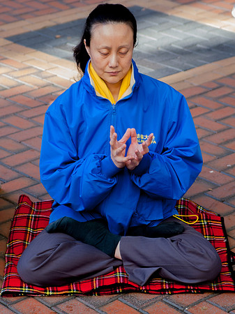 Falun Gong adherent