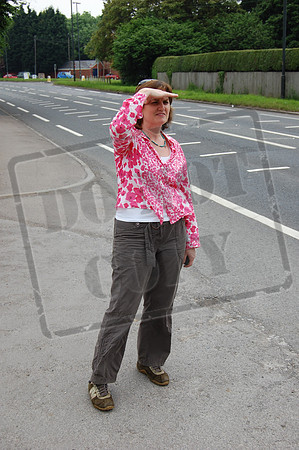 Geraldine on the lookout