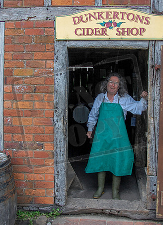 (Cider doesn't half make your hair grow!)