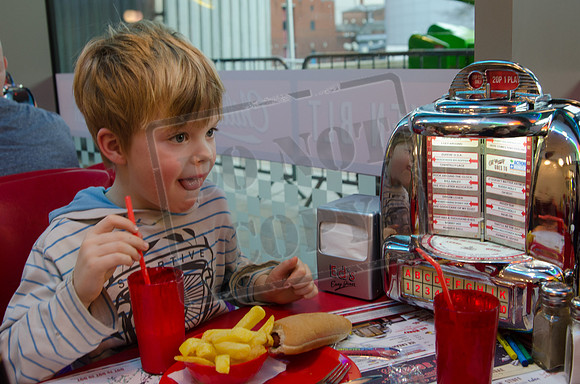 Laurie, at Ed's Easy Diner