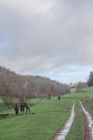 On the track up to Tresham