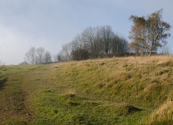 On the Cotswold Way above the Edgemoor Inn